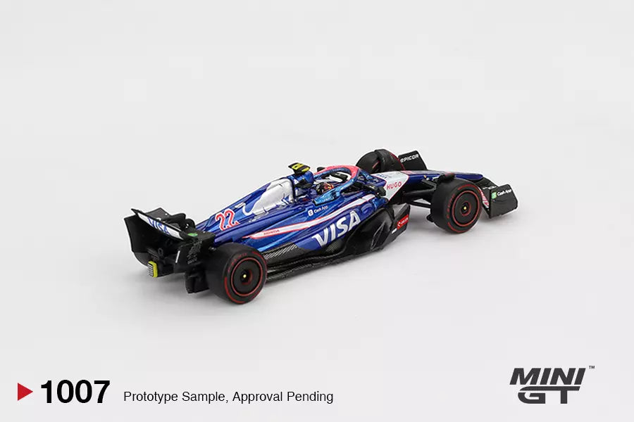 Mini GT MGT01007-L 1:64 - RB VCARB 01 #22 - 2024 F1 - 2024 Bahrain GP - Yuki Tsunoda