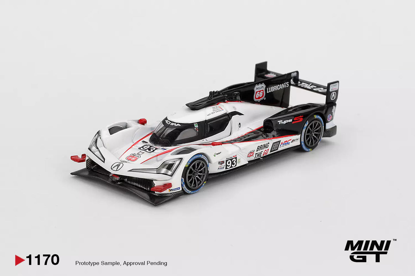 PRE-ORDER - Mini GT MGT01170-L 1:64 - ACURA ARX-06 GPT N°93 Acura Meyer Shank Racing Daytona 24H 2025 K. Ohta - A. Palou - N. Yelloly - R. van der Zande