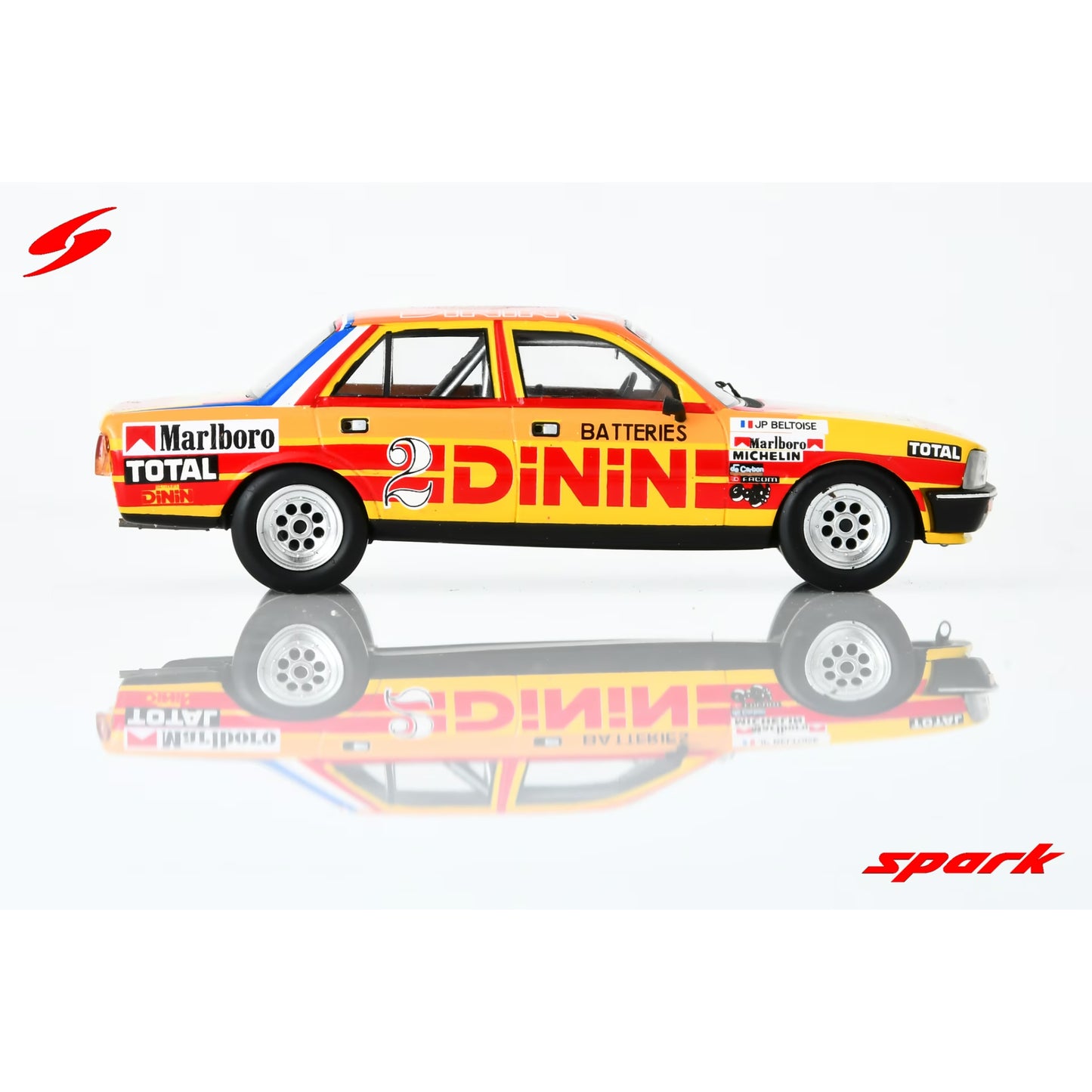 Spark SF266 1:43 - Peugeot 505 2L. No.2 Production 1980 Montlery Jean-Pierre Beltoise Limited (300 ex.)