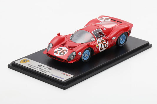 PRE-ORDER - Looksmart LSRC163 1:43 - Ferrari 412P #26 3rd Daytona 24H 1967 Pedro Rodriguez Jean Guichet