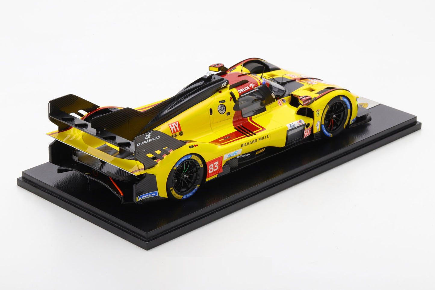Looksmart LS18LM053 1:18 - Ferrari 499P No.83 AF CORSE ITA Le Mans 24H 2025 Winner R. Kubica – Y. Ye – P. Hanson 