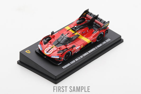 PRECOMMANDE - Looksmart LS64001LM 1:64 - Ferrari 499P No.51 Ferrari AF Corse Winner Le Mans 24H 2023 A. Pier Guidi – J. Calado – A. Giovinazzi