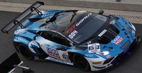 PRE-ORDER - Spark 18SPA2025 1:43 - Lamborghini Huracan GT3 EVO 2 No.63 GRT - Grasser Racing Team Winner 24H Spa 2025 M. Bortolotti - L. Engstler - J. Pepper
