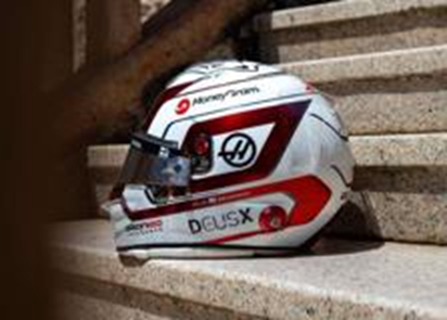PRECOMMANDE - Spark 5HF209 Casque 1:5 - Ollie Bearman - MoneyGram Haas F1 Team - Monaco GP 2025