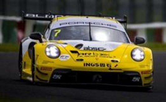 PRE-ORDER - Spark SJ185 1:43 - PORSCHE 911 GT3 R (992) N°7 Absolute Racing 2nd 1000km Suzuka 2025 L. Vanthoor - K. Estre - P. Pilet Limited (300 ex.)