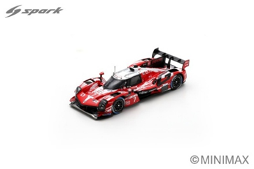 PRE-ORDER - Spark 18S1055 1:18 - Toyota GR010 - Hybrid No.7 TOYOTA GAZOO RACING 5th Le Mans 24H 2025 M. Conway - K. Kobayashi - N. De Vries