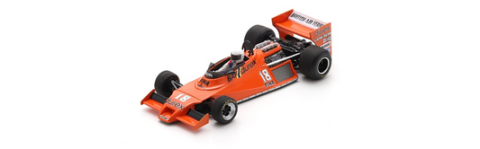 PRE-ORDER - Spark S5406 1:43 - SURTEES TS20 N°18 USA GP 1978 René Arnoux