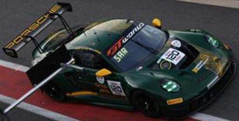 PRE-ORDER - Spark SB859 1:43 - Porsche 911 GT3 R (992) No.120 Wright Motorsport 24H Spa 2025 A. Adelson - T. Sargent - E. Skeer Limited (300 ex.)