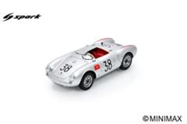 PRE-ORDER - Spark S9715 1:43 - PORSCHE 550 N°38 Le Mans 24H 1955 W. Ringgenberg - H. Gilomen