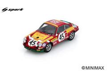 PRE-ORDER - Spark S9779 1:43 - PORSCHE 911 ST 2.5 N°45 Le Mans 24H 1972 D. Bardini - "Lee Banner"