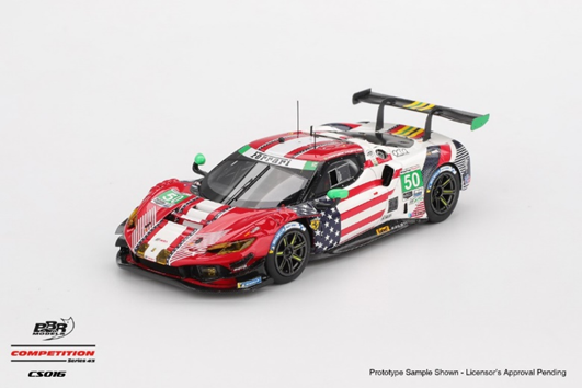 PRE-ORDER - BBR Models CS016 1:43 - FERRARI 296 GT3 N°50 Af Corse IMSA 24H Daytona 2025 C. Laursen - A. Leclerc - R. Agostini - C. Toledo