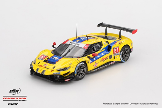 PRE-ORDER - BBR Models CS017 1:43 - FERRARI 296 GT3 N°81 DragonSpeed IMSA 24H Daytona 2025 T. Neubauer - M. Molina - D. Rigon - A. Costa