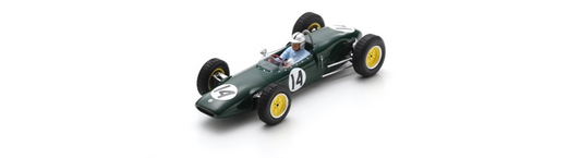 PRE-ORDER - Spark S7137 1:43 - LOTUS 21 N°14 South African GP 1962 Emie Pieterse
