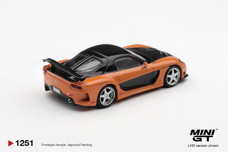 PRECOMMANDE - Mini GT MGT01251-BL 1:64 - MAZDA RX-7 (FD) Veilside Fortune Han Seoul-Oh The Fast And The Furious: Tokyo Drift 2006