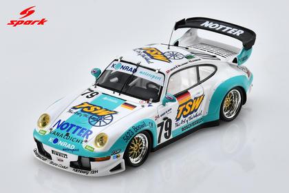 PRECOMMANDE - Spark S9913 1:43 - PORSCHE 911 GT2 N°79 24H Le Mans 1997 M. Ligonnet - T. Seiler - L. Schumacher