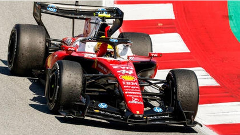 PRECOMMANDE - Looksmart LSF1087 1:43 - FERRARI Scuderia HP SF-26 N°44  Winner Catalunya GP 2026  Lewis Hamilton