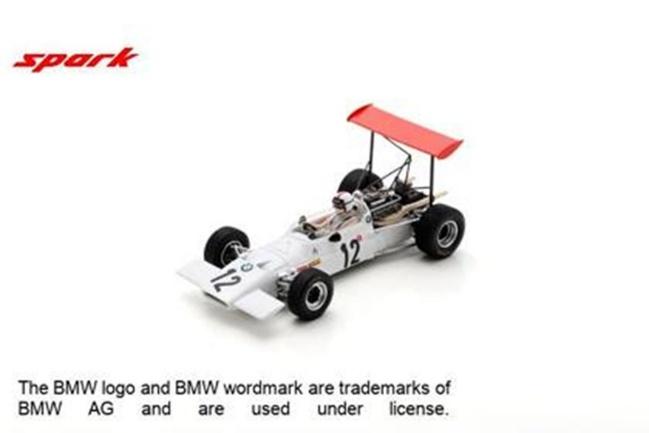 PRECOMMANDE - Spark F2031 1:43 - BMW 269 No.12 Eifelrennen F2 1969 Gerhard Mitter