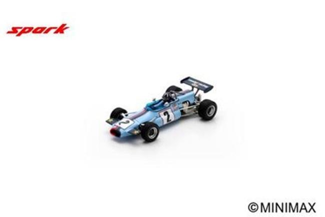 PRECOMMANDE - Spark F2046 1:43 - Brabham BT36 No.2 Winner Thruxton 1971 Graham Hill
