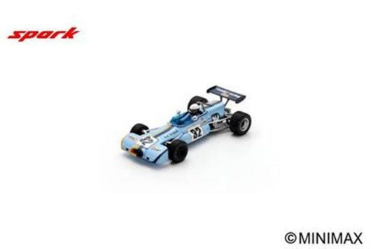 PRECOMMANDE - Spark F2050 1:43 - Brabham BT36 No.32 Practice GP d’Albi 1971 Bob Wollek