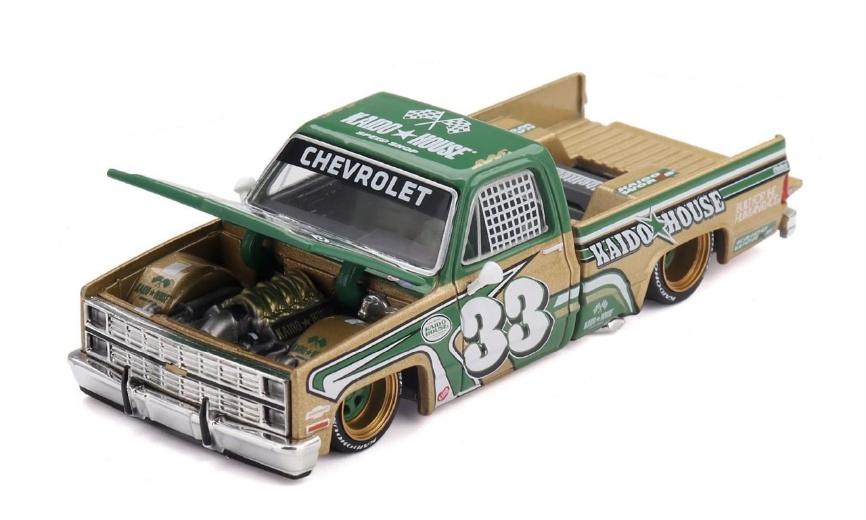 PRECOMMANDE - Kaido House KHMG267 1:64 - CHEVROLET Silverado Kaido Intimidator V2 1980