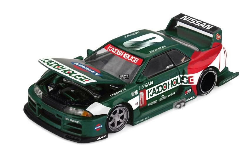 PRECOMMANDE - Kaido House KHMG277 1:64 - NISSAN Skyline GTR (R32) KHTC V1 1989