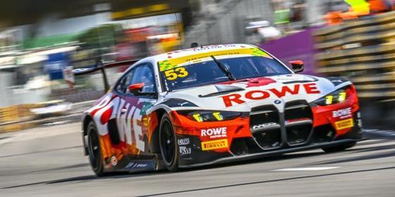 PRECOMMANDE - Spark 18SA036 1:18 - BMW M4 GT3 (Evo) No.53 ROWE RACING 2nd Macau GT Cup - FIA GT World Cup 2025 Raffaele MARCIELLO Limited (300ex.)