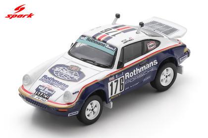 PRECOMMANDE - Spark 64S240 1:64 - PORSCHE 953 N°176 Winner Rallye Paris-Dakar 1984  R. Metge - D. Lemoyne