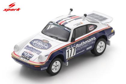 PRECOMMANDE - Spark 64S242 1:64 - PORSCHE 953 N°177 Rallye Paris-Dakar 1984  R. Kussmaul - E. Lerner