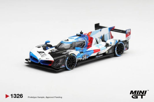 PRECOMMANDE - Mini GT MGT01326-L 1:64 - BMW M Hybrid V8 GTP N°24 BMW M Team RLL 24H Daytona 2024  P. Eng - A. Farfus - J. Krohn - D. Vanthoor