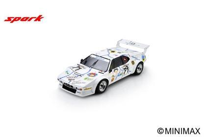 PRECOMMANDE - Spark 18S616 1:18 - BMW M1 No.71 Le Mans 24H 1981 C. Danner - L. von Bayern - P. Oberndorfer