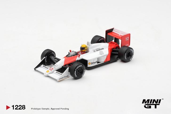 PRECOMMANDE - Mini GT MGT01228-L 1:64 - MCLAREN MP4/4 N°12 Winner Canadian GP 1988  Ayrton Senna