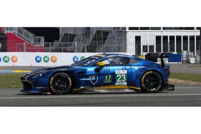 PRECOMMANDE - Spark 64S174 1:64 - ASTON MARTIN Vantage AMR LMGT3 N°23 Heart of Racing Team 3rd LMGT3 class 24H Le Mans 2026 G. Newell - E. Barrichello - J. Adam