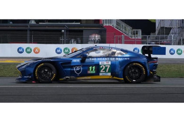 PRECOMMANDE - Spark 64S175 1:64 - ASTON MARTIN Vantage AMR LMGT3 N°27 Heart of Racing Team  24H Le Mans 2026 I. James - Z. Robichon - M. Drudi