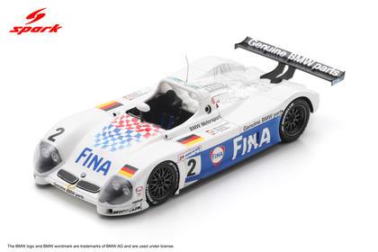 PRECOMMANDE - Spark S8471 1:43 - BMW V12 LM N°2 BMW Motorsport 24H Le Mans 1998   P. Martini – J. Winkelhock – J. Cecotto
