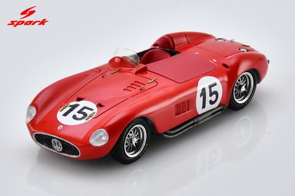 PRECOMMANDE - Spark S8775 1:43 - MASERATI 300S N°15 24H Le Mans 1955 R. Mieres - C. Perdisa  Chassis #3054 / Shortnose