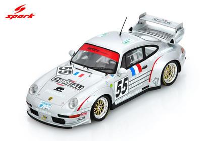 PRECOMMANDE - Spark S9895 1:43 - PORSCHE 911 GT2 Evo N°55 24H Le Mans 1995  P. Yver - J. Leconte - J-L. Chereau