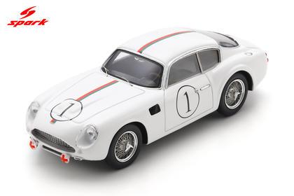 PRECOMMANDE - Spark S2173 1:43 - ASTON MARTIN DB4 GT Zagato N°1 24H Le Mans 1961  ""Franc"" - J. Kerguen - J-P. Colas