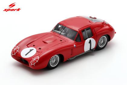 PRECOMMANDE - Spark S6549 1:43 - MASERATI 450S Zagato Coupe N°1 24H Le Mans 1957  S. Moss – H. Schell