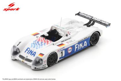 PRECOMMANDE - Spark S8470 1:43 - BMW V12 LM N°1 BMW Motorsport 24H Le Mans 1998   H-J. Stuck – T. Christensen – S. Soper