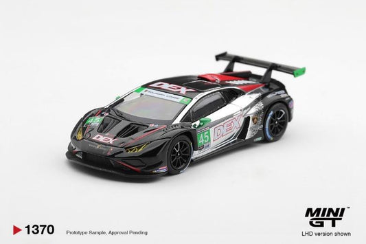 PRECOMMANDE - Mini GT MGT01370-L 1:64 - LAMBORGHINI Huracan GT3 EVO2 N°45 Dex Wayne Taylor Racing Motorsport - Chevrolet Grand Prix 2025 D. Formal - T. Hindman