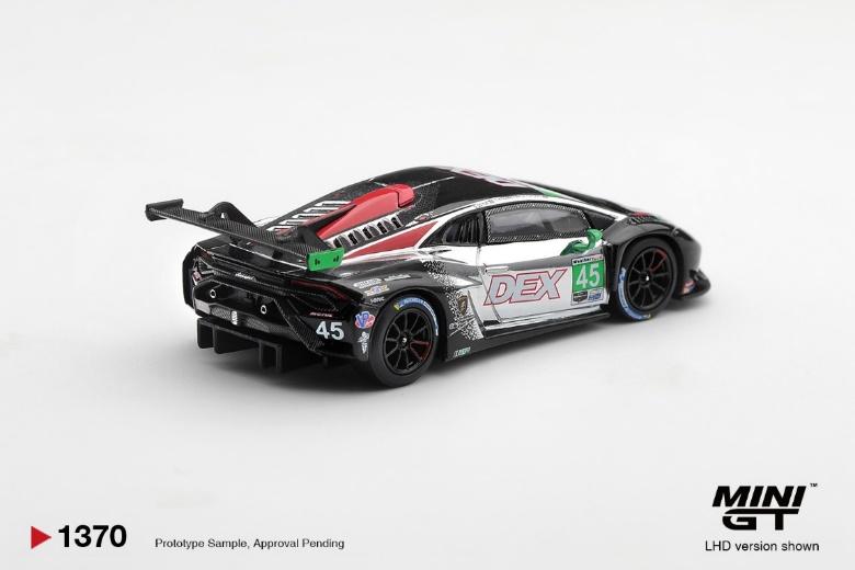 PRECOMMANDE - Mini GT MGT01370-L 1:64 - LAMBORGHINI Huracan GT3 EVO2 N°45 Dex Wayne Taylor Racing Motorsport - Chevrolet Grand Prix 2025 D. Formal - T. Hindman