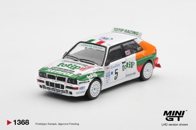 PRECOMMANDE - Mini GT MGT01368-L 1:64 - LANCIA Delta HF Integrale EVO N°5 Rallye Monte Carlo 1993  Andrea Aghini - Sauro Farnocchia