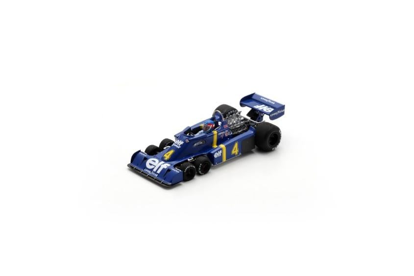 PRECOMMANDE - Spark S7307 1:43 - Tyrrell P34 No.4 2nd Sweden GP 1976 Patrick Depailler