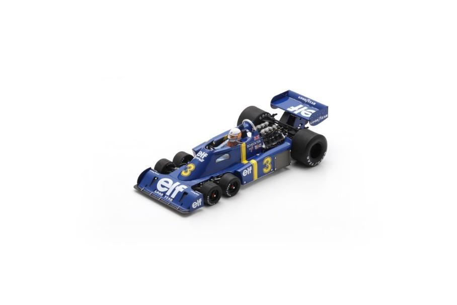 PRECOMMANDE - Spark 18S1027 1:18 - Tyrrell P34 No.3 Winner Sweden GP 1976 Jody Scheckter