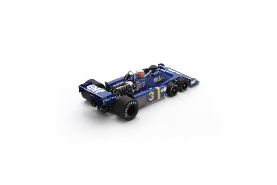 PRECOMMANDE - Spark 18S1029 1:18 - Tyrrell P34 No.3 2nd British GP 1976 Jody Scheckter