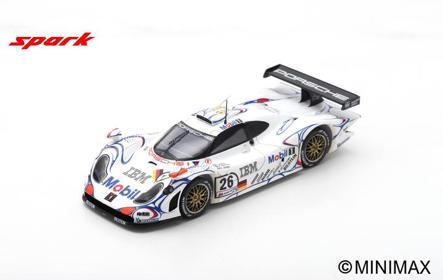 PRECOMMANDE - Spark 43LM98 1:43 - Porsche 911 GT1 No.26 Winner 24H Le Mans 1998 A. McNish - L. Aïello - S. Ortelli