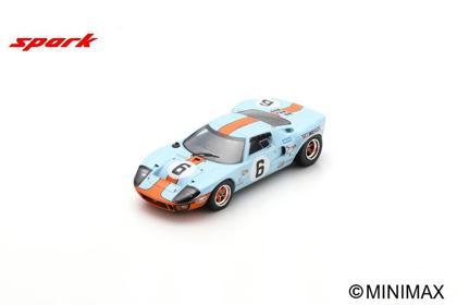 PRECOMMANDE - Spark 43LM69 1:43 - Ford GT 40 No.6 Winner 24H Le Mans 1969 J. Ickx - J. Oliver