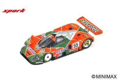 PRECOMMANDE - Spark 43LM91 1:43 - Mazda 787 B No.55 Winner 24H Le Mans 1991 V. Weidler - J. Herbert - B. Gachot