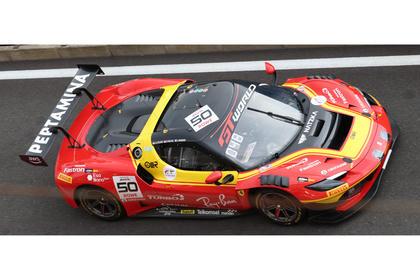 PRECOMMANDE - Looksmart LSRC226 1:43 - FERRARI 296 GT3 EVO N°50 AF Corse 5th 24H Spa 2026  L. Wadoux - A. Leclerc - S. Gelael