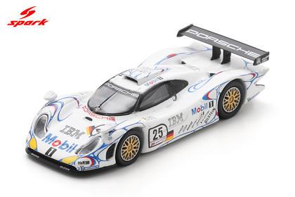 PRECOMMANDE - Spark 64S236 1:64 - PORSCHE 911 GT1 n°25 2nd 24H Le Mans 1998 B. Wollek - J. Muller - U. Alzen
